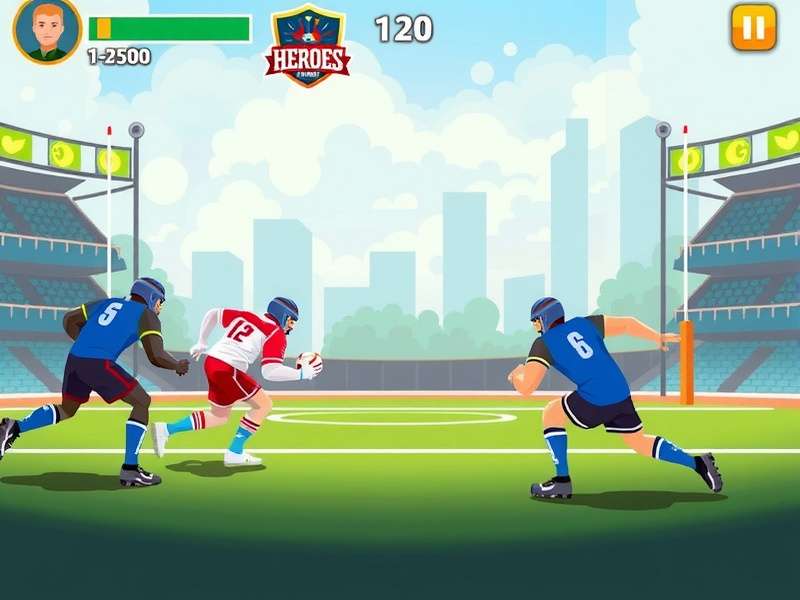 Hyderabad Heroes Rugby Gameplay